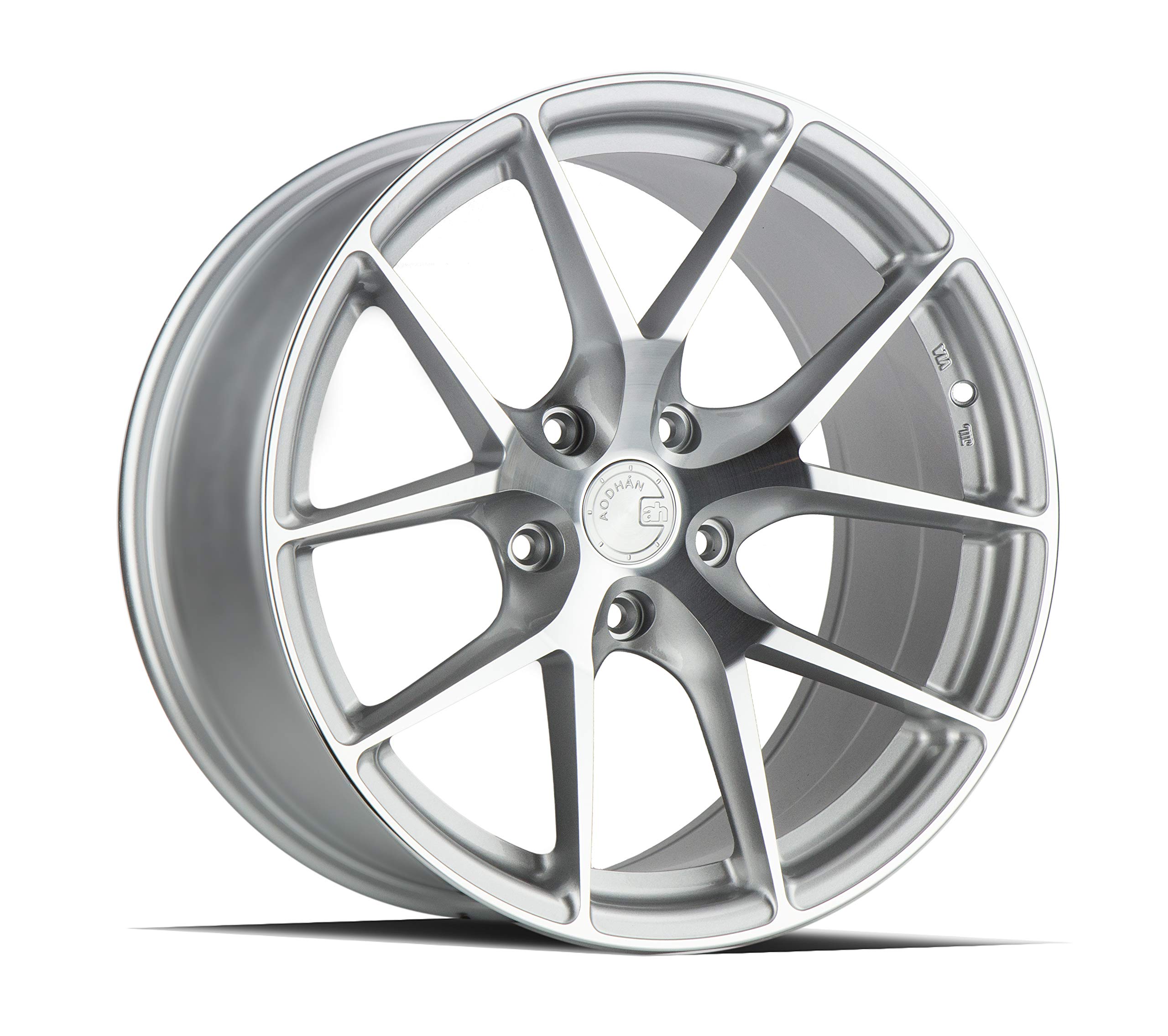Amazon.co.jp: AFF7 18x8.5 Oft 35 5x114.3 HB:73.1 グロスシルバー